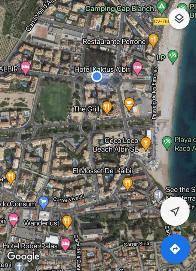 Bright Sunny Albir Beach Apartment El Albir Exterior photo